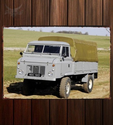 Металлическая табличка Land Rover Series II Forward Control